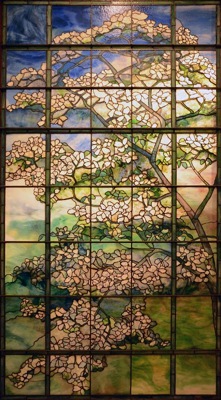 743 Dogwood - Louis Comfort Tiffany 1902-15 - American Wing New York Metropolitan Museum of Art